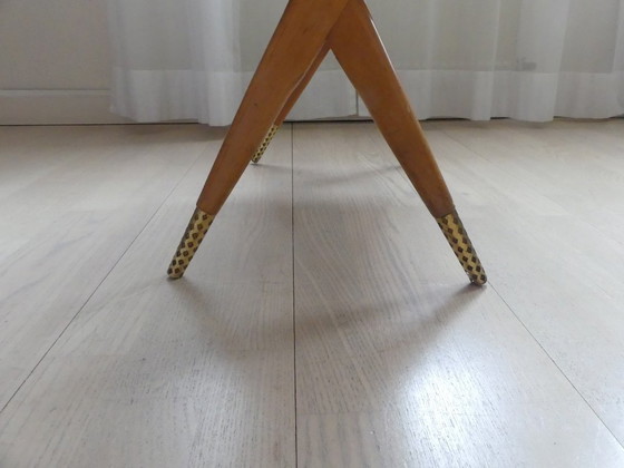 Image 1 of Beistelltisch Ilse Möbel 50er Jahre Resopalplatte UK2aeb