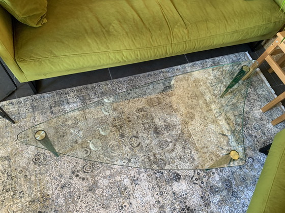 Image 1 of Tonelli "Lobacevskij" ontwerper
Salontafel Isao Hosoe glazen tafel
