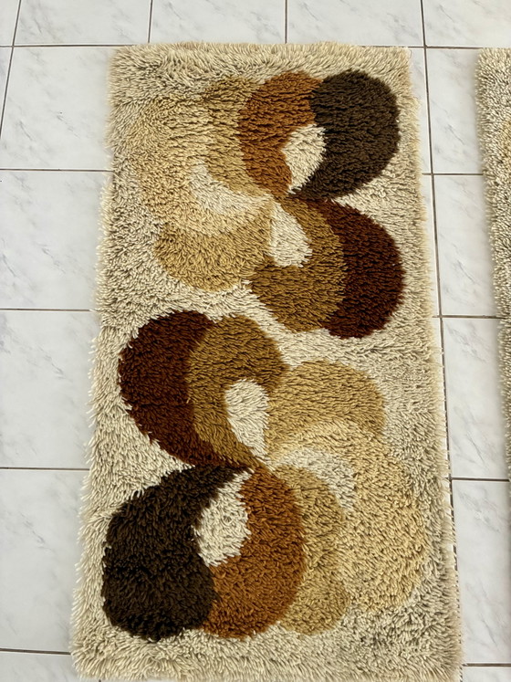 Set Vintage Desso Rugs Space Age Pop Art Set Price – Rugs & carpets, Textile (photo 4 of 13)