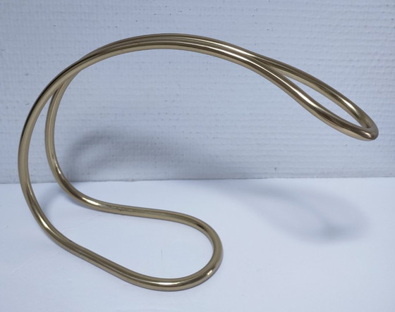 Image 1 of karaf flessenhouder verguld staal