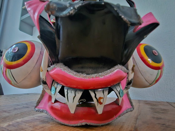 Magnifique Masque de Carnaval Diablada Bolivien Traditionnel – Objets déco, Aluminium, Autre (photo 18 of 24)