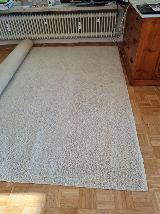 Echter Berber Schafwollteppich cremefarben aus Marokko Superior – Teppiche & Läufer, Wolle (photo 2 of 6)