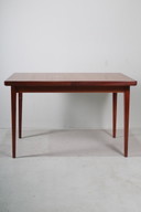 Vintage teak eettafel (uitschuifbaar)
