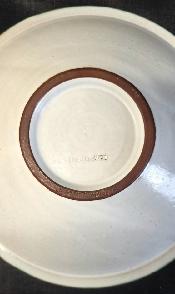 Image 1 of Vintage keramieken servies van La Roue Vallauris - jaren 60/70