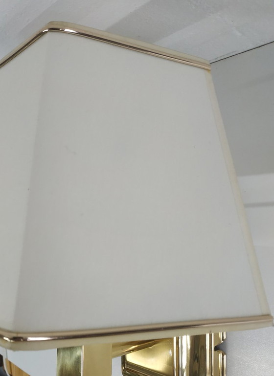 Image 1 of Set Vintage Design 'Hollywood Regency Style' Wandlampjes