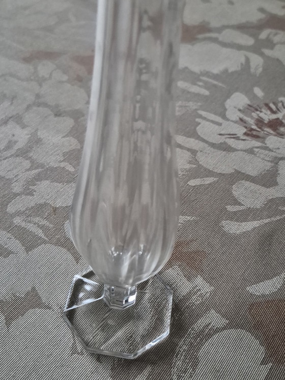Image 1 of Two solifleur vases Val St Lambert