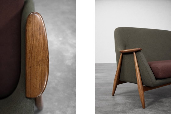 Image 1 of Wohnzimmergarnitur „Pallas“ im Stil der Mid-Century-Moderne von Svante Skogh, Finnland, 1950er Jahre, 2-teilig