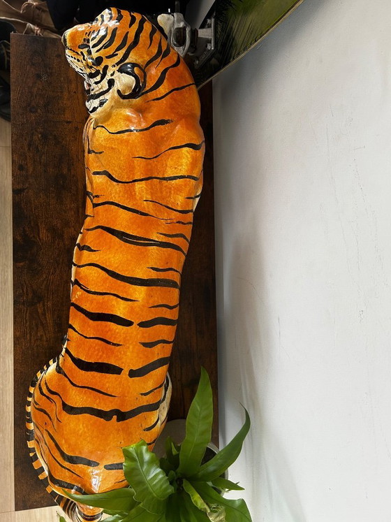Image 1 of Ceramic tiger statue