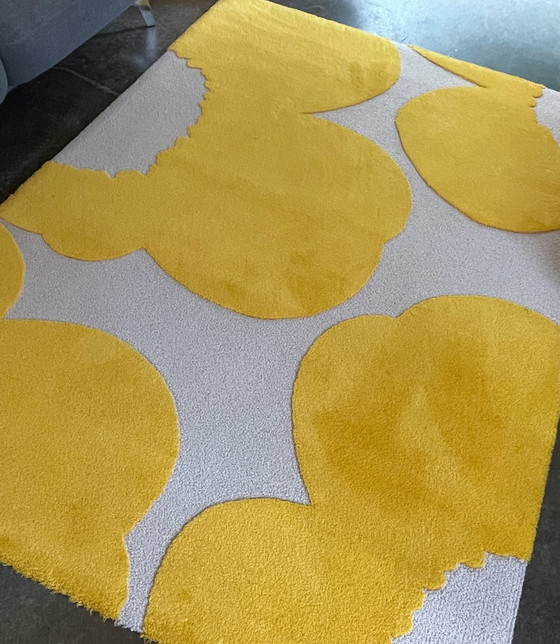 Brink en Campman Marimekko Iso Unikko Yellow Rug NEW, Brink & Campman, Rugs & carpets, Wool (photo 8 of 8)