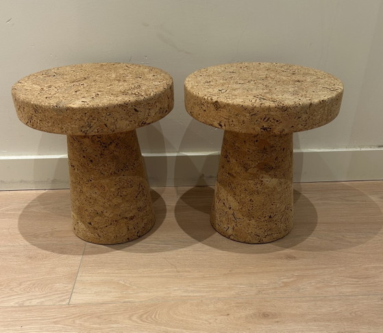 2x Vitra Cork Family Cork Side Table (photo 6 of 6)