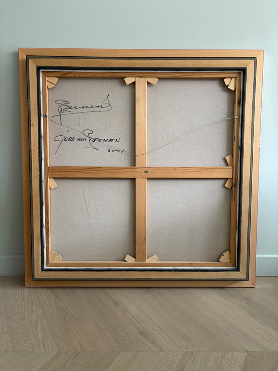 Image 1 of Tableau Gert van Reenen – Tulipes (2001) – 92 x 92 cm