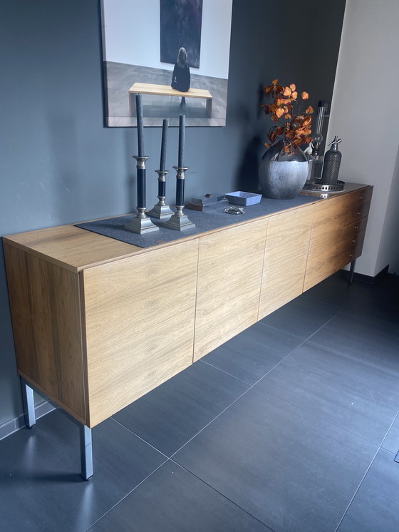 Image 1 of Vermutlich WK Dressoir Teak Mid Century Wandmontage möglich 