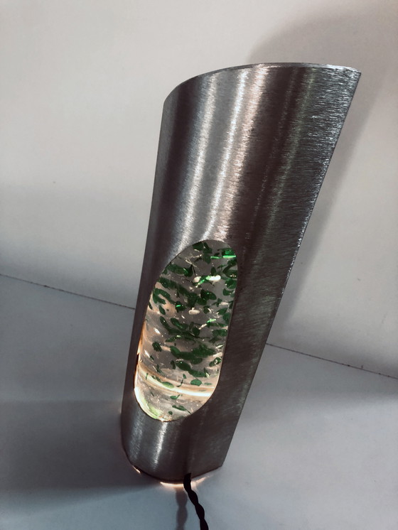 Image 1 of Lampe à Paillettes Vintage - Glitter Lamp - Space Age - 1970