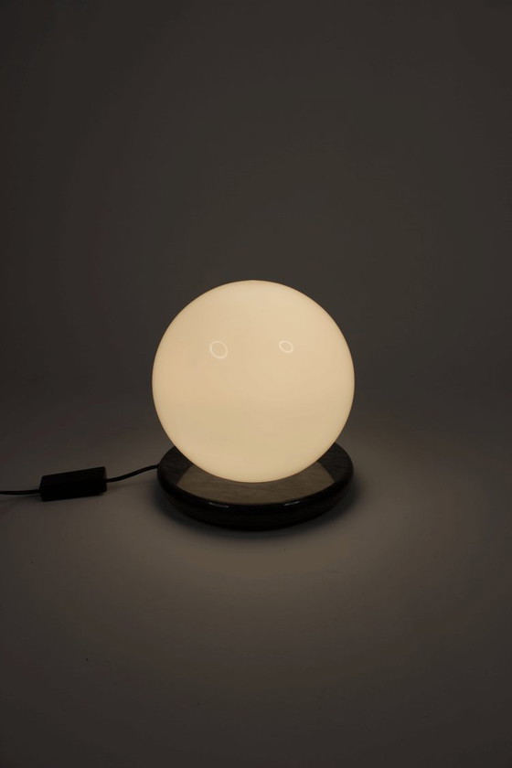 Image 1 of Vintage Marble Ball Lamp