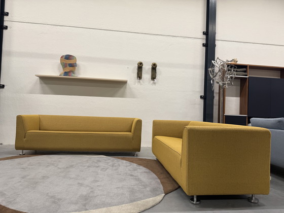 Image 1 of 2 Sofás Gelderland 4800 de 2,5 y 3 plazas, tela Brema color miel