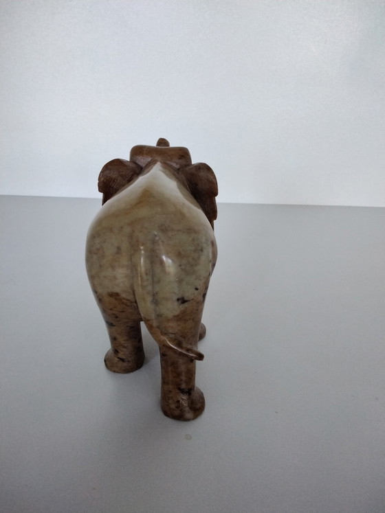 Éléphant de marbre d'Inde – Objets déco, Marble, Stone (photo 5 of 8)