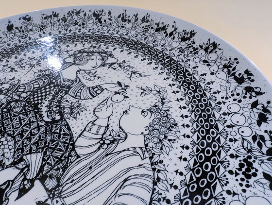 Bjørn Wiinblad 4 Seasons – set XL completo Ø35 cm – Decoración de pared, Porcelana (photo 7 of 10)