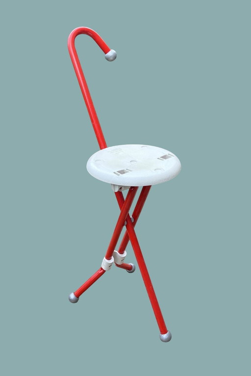 L'iconica sedia pieghevole Ulisse di Ivan Loss per Sandrigarden (anni '80)