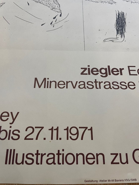 Image 1 of David Hockney, Six Fairy Tales Illustrationen zu Grimms Fairy Tales, Atelier M+M Baviera VSG/SWB...