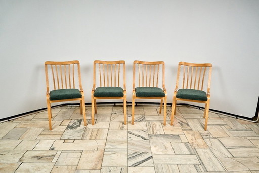Set of 4 Dining Chairs by Ludvik Volak, 1960s, Czechoslovakia