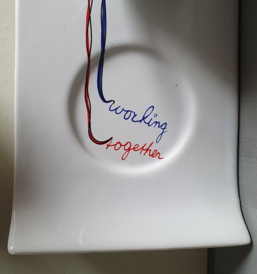 2x Tasse und Untertasse von Corry Ammerlaan Van Niekerk