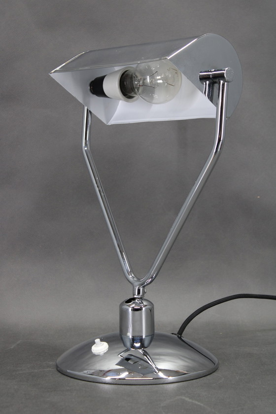 Image 1 of 1940s Banker Lamp 3535 by Napako, Czechoslovakia