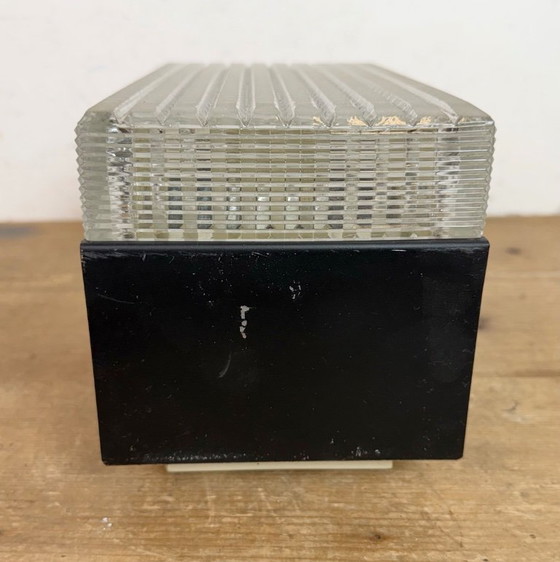 Image 1 of Applique ou plafonnier vintage en verre de Napako, années 1970