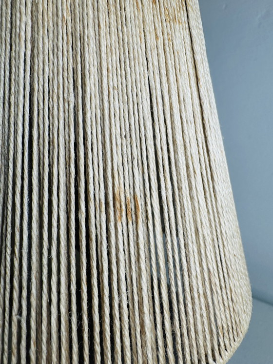 Image 1 of KERAMIEK EN SISAL TAFELLAMP VAN AGNE ARONSSON, ZWEDEN, 1960