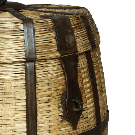 Large Wicker Basket with Metal Inserts CLOVE – Decorative Objects (photo 8 of 9)