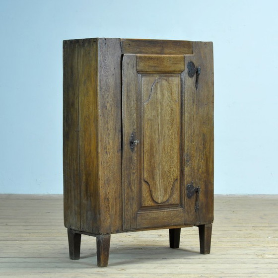Image 1 of Antieke Franse eikenhouten kast, circa 1820