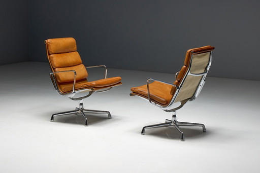 EA216 Soft Pad Chair van Charles en Ray Eames, VS, 1969
