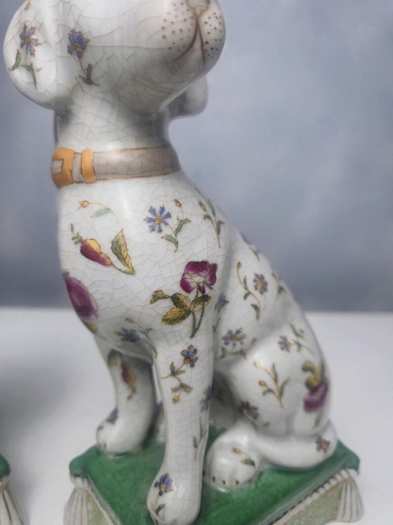 William Lowe (W.L.) - Set Esclusivo di "Hookerdogs" / Statuette in Porcellana Britanniche – Oggetti decorativi (photo 7 of 8)