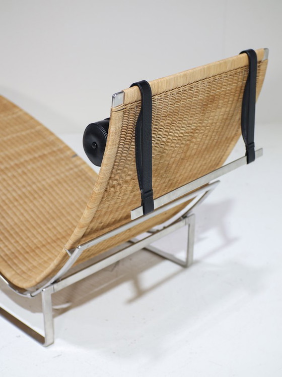 Image 1 of PK24 Lounge-Sessel Poul Kjaerholm Fritz Hansen Rattan 1988