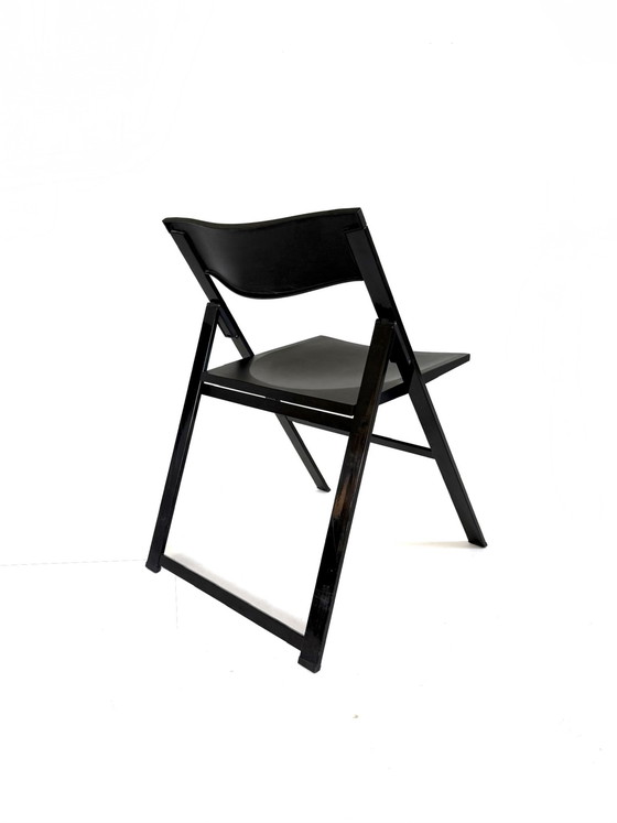 Image 1 of Sedia pieghevole 8x Design 'P08', Justus Kolberg, Tecno '90