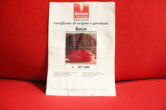 Image 1 of Gufram Original Mund, Studio 65, Sofa, Sofa