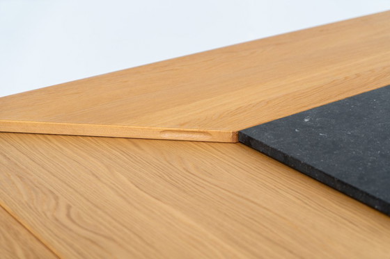 Image 1 of Table à manger « Cirkante » de Bob & Dries Vanden Berghe pour Vanden Berghe Pauvers (Belgique, années 1970).