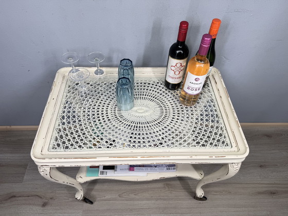 Image 1 of Chippendale serving trolley with webbing top