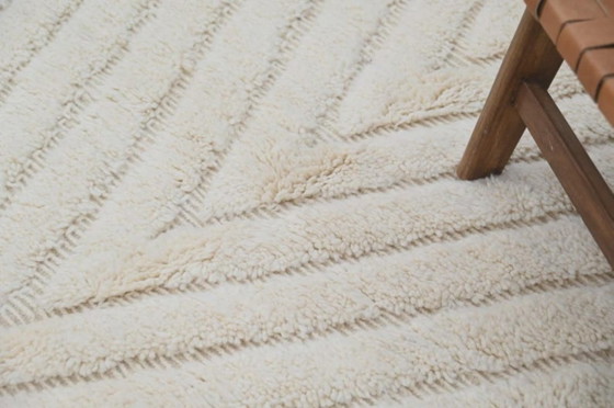 Image 1 of Minimalistischer marokkanischer Beni Ourain Teppich 3X2