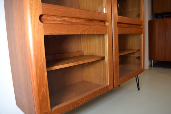 Image 1 of Vitrine vintage en teck danois, étagère haute