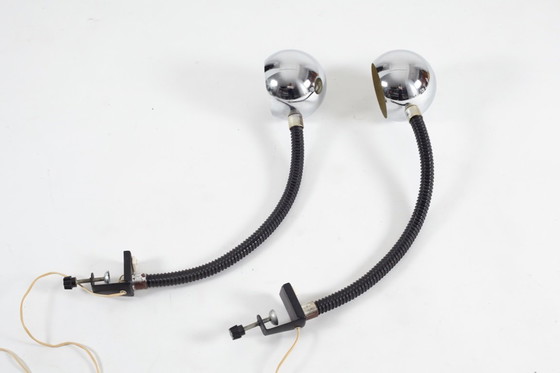 Image 1 of Italiaans chroom designlamp 1970s