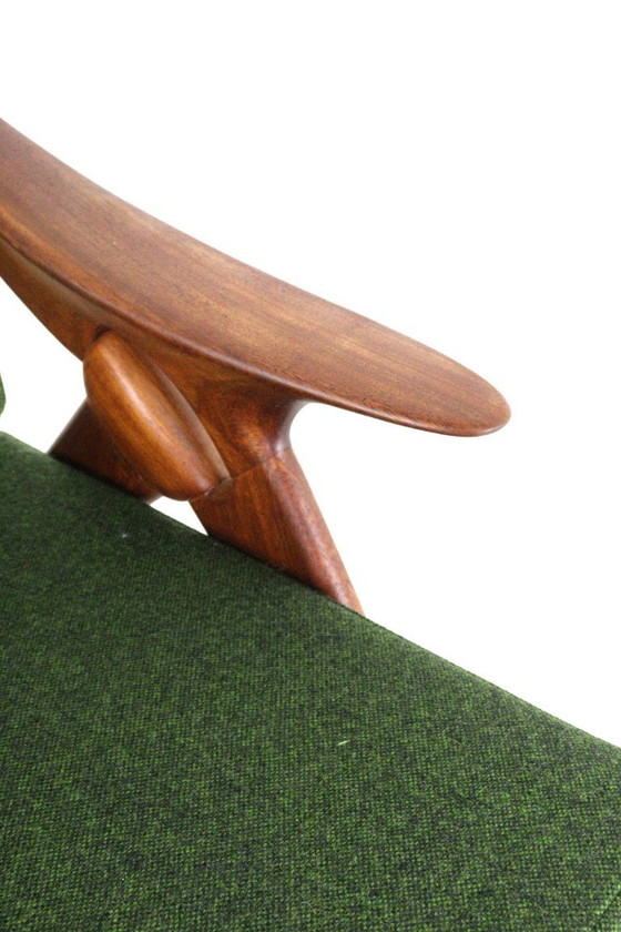 Image 1 of Set di 2 poltrone De Ster de Knoop, rivestite di recente, stile vintage.