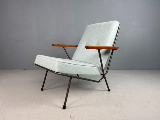 Image 1 of Koene Oberman Fauteuil Met Teak Armleuningen Voor Gelderland, 1954