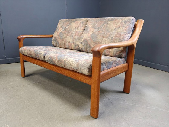 Image 1 of Scandinavische bankset uit het midden van de vorige eeuw, jaren 70