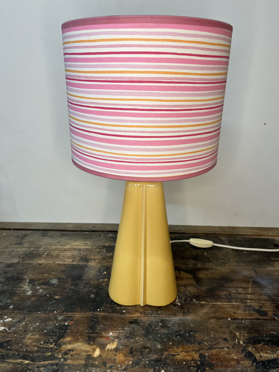 Image 1 of Vintage Koraldec Keramische Tafel Lamp