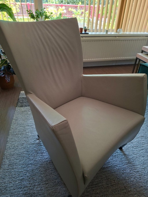 Montis Windy Armchair – fauteuils, Leather, Metal (photo 2 of 6)