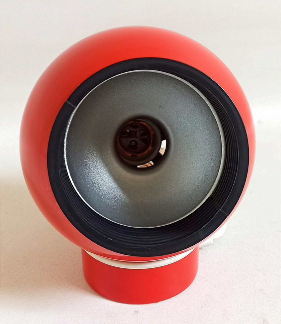 Image 1 of Lita ball lamp bright red Space Age 70s