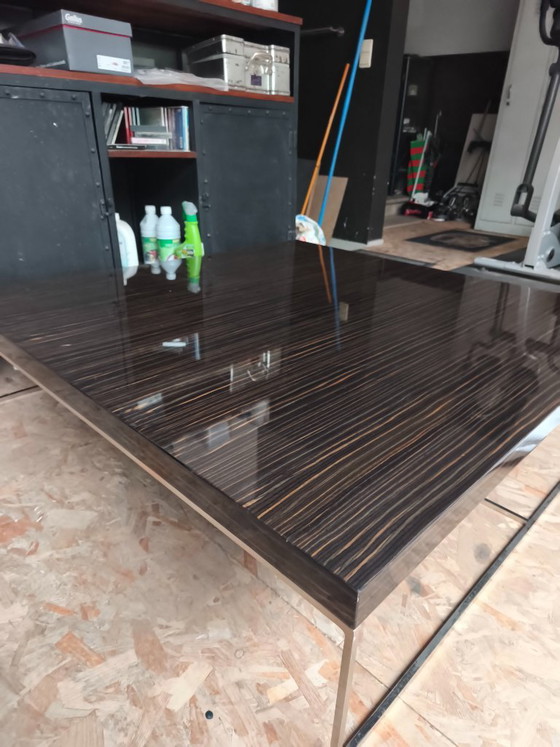 Tavolino da caffè 'Calder' di Rodolfo Dordoni – Minotti, Tavolini da caffè, Metallo, Legno (photo 2 of 8)