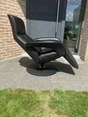 Jori Symphony Schwarzes Leder, Medi, monomove Sessel Top Zustand!