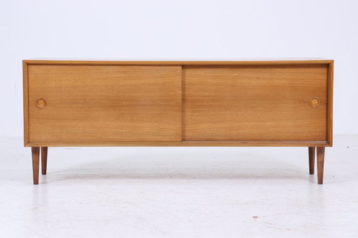 Vintage sideboard 60s | Platon series by Lothar Wegner - Mid - Century lowboard wood design cabinet #05-38