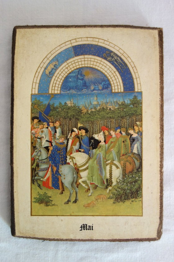 Image 1 of Curiosity: 12 calendar paintings from the Très Riches Heures of the Duc de Berry